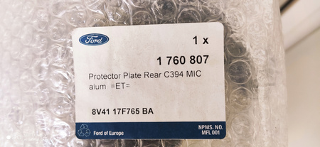 DOKŁADKA TYLNEGO ZDERZAKA FORD KUGA Mk1 2008- 1760807 _ 8V41-17F765-BA