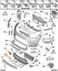 RAMKA CHROM GRILLA CITROEN C4 PICASSO B78 SPACETOURER OE 1609559980