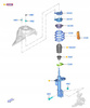 AMORTYZATOR PRZÓD LEWY PRAWY FORD MUSTANG Mk6 2015-_2142233_JR3C-18045-AB