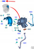 TURBOSPRĘŻARKA FORD RANGER 2.2TDCI MK5 2011- 2008134 _ RMBK3Q-6K682-NA