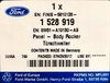 PRÓG NADWOZIA PRAWY FORD FOCUS Mk2 _ 1528919 _  8M51-A10130-AB