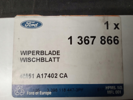 PIÓRO WYCIERACZKI TYŁ FORD FOCUS Mk2 HB 2004-2006 _ 2120175 _  GM5J-A17402-CA