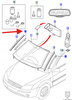 LISTWA SZYBY PRZEDNIEJ PRAWA MONDEO 2003- 2007 OE 1305442 _ 1S71-7B571-BH