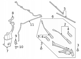 ORYGINALNE PIÓRA WYCIERACZEK MERCEDES-BENZ A W177