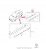 LISTWA DRZWI SAMOPRZYLEPNA FORD FOCUS C-MAX 2003- _ 1302369 _ AM3M5J-R21048-AA5ZCT