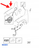 BŁOTNIK LEWY PRZÓD VOLVO XC90 2016- HYBRID OEM/OE 31651677