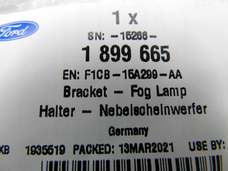 KRATKA HALOGENU LEWA FORD C-MAX Mk2 2018-2019_1899665_F1CB-15A299-AA