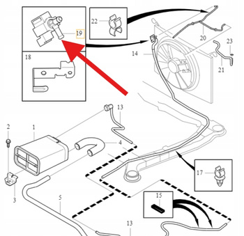 ZAWÓR POCHŁANIACZ OPARÓW PALIWA B5 B6 B8 VOLVO XC90 S80 S60 V70 OE 8653908
