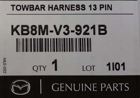 Wiązka haka holowniczego - Mazda CX-5 KF_KB8MV3921B