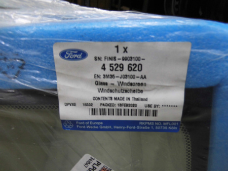 SZYBA CZOŁOWA FORD EVEREST RANGER Mk4 4529620 _ 3M35-J03100-AA