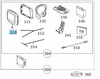 MONITORY DVD DOPOSAŻENIE MERCEDES W221 W212 W166