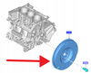 KOŁO ZAMACHOWE 1.0 EB FORD FIESTA PUMA FOCUS 2018- 2218002 _ H6BG-6375-AA