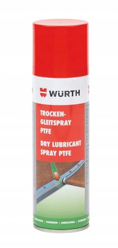 TEFLON SUCHY SMAR Z PTFE LAKIER TEFLONOWY WURTH