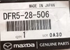 Nakładka prawa belki poprzecznej - Mazda CX-30 DM_DFR528506