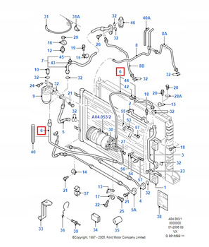 RURA SKRAPLACZA FORD GALAX MK1 1996-2000r_1085948_