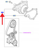 POMPA WODY 1.4 TDCi FORD FIESTA 08- FUSION OE 1366614 _ 2S6Q-8591-BA