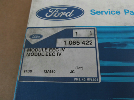 KOMPUTER SILNIKA 1.8 DIESEL FORD MONDEO Mk2 1996- _ 1065422  _ 97BB-12A650-JC 