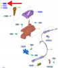 DŹWIGNIA ZMIANY BIEGÓW 10R80 FORD MUSTANG 2017- OE 2310265 _ JR3P-7K004-AE