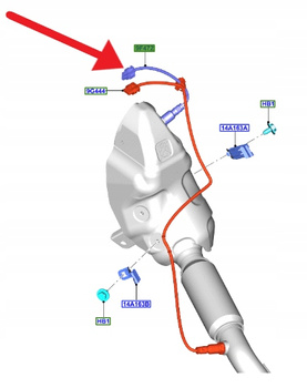 SONDA LAMBDA NOX 1.2 1.5 EB FORD KA+ FOCUS 2018- 5713956 _ HN1A-9F472-BA
