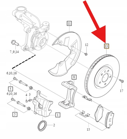 2x TARCZA HAMULOWA PRZÓD 322MM VOLVO XC40 EX40 2018- OE 32300122