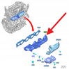 KOLEKTOR WYDECHOWY 2.0 ECOBLUE FORD EDGE FOCUS 2018- 2269214 _ HG9Q-9430-BA