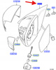 LUSTERKO ZEWNĘTRZNE PRAWE FORD GALAXY 2007- OE 1768906 _ 6M21-17682-KJ