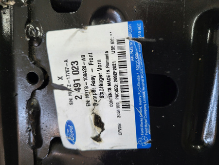 BELKA ZDERZAKA PRZÓD PUMA 19- TRANSIT COURIER 23- 2491023 _ M1TB-109A26-AB