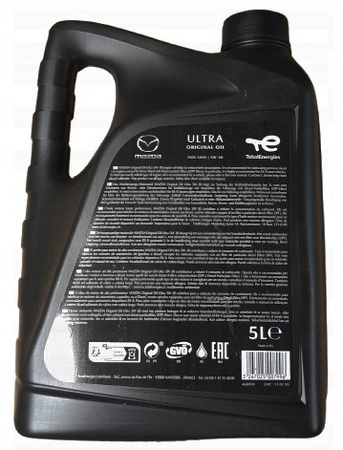 Olej syntetyczny Mazda OE Original Oil Ultra 5W-30 5L