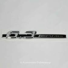 Emblemat Oznaczenie 63 Amg Mercedes Oryginał