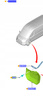 CHLAPACZ PRZEDNI LEWY FORD TRANSIT 2014- 2019- 2347425 _ BK31-16A267-DB5JA6