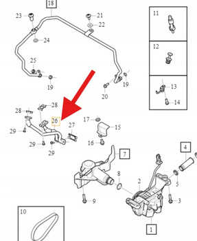 RURA PRZEWÓD POMPY OLEJU D420T VOLVO XC60 XC90 S90 V90 2023- OE 32402482