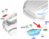 PRZEWÓD PRZETWORNICY ŚWIATEŁ FORD MUSTANG 2015- OE 5324219 _ FR3B-13A006-BA