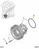 Uszczelka pompy wody Citroen OE 1206G3