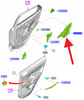 OSŁONA DRZWI LEWY TYŁ FORD ECOSPORT 2017- 2177465 _ JN15-N24787-AA