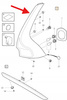 LAMPA TYLNA LEWA VOLVO XC60 2009- OE 31323034