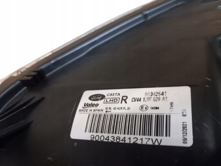 REFLEKTOR PRAWY PRZÓD FORD KUGA Mk2 2012- 1808348 _  CV44-13W029-AE 
