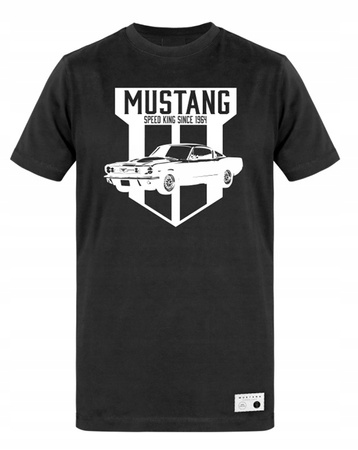 KOSZULKA FORD MUSTANG SPEED KING CZARNA rozm. XL