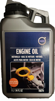 Olej Volvo 0W30 OE 1161711