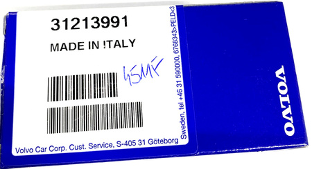 Lampka tablicy rej. Volvo C30 OE 31213991