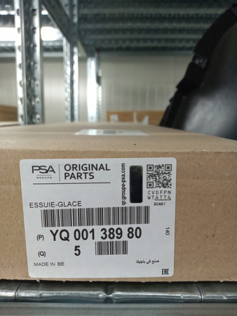 Pióro wycieraczki przód lewe oryginał YQ00138980 C3 Aircross