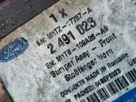 BELKA ZDERZAKA PRZÓD PUMA 19- TRANSIT COURIER 23- 2491023 _ M1TB-109A26-AB