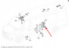 STYK DRZWI PRZESUWNYCH MERCEDES SPRINTER W907 W910 OE A9078213000