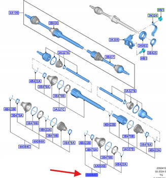 OSŁONA WEW. TRANSIT 2012-19 1787353 _ BK21-4A084-AB