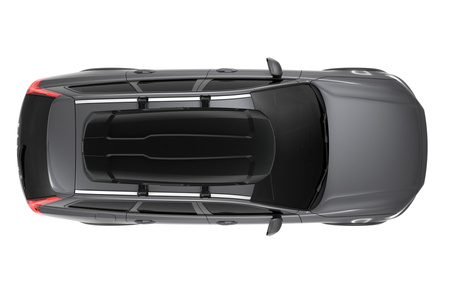 THULE BOX DACHOWY FORCE XT ALPINE AEROSKIN BLACK MATT