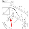 WSPORNIK PRAWEGO ZAMKA MASKI VOLVO S60 V60 2019- OE 31468230
