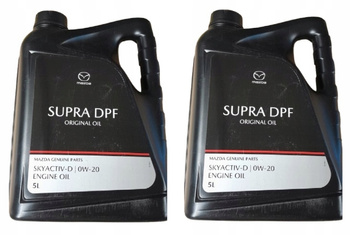 2x Olej syntetyczny Mazda OE Original Oil Supra DPF 0W-20 5L