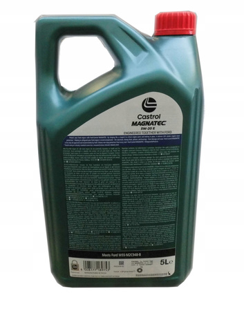 OLEJ SYNTETYCZNY 5W20 e FORD CASTROL MAGNATEC PROFESIONAL 5L