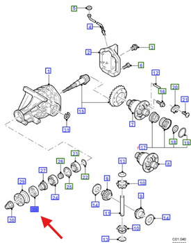 USZCZELNIENIE OLEJ FORD RÓŻNE MODELE 6099522 _ 83BG-4676-A1C