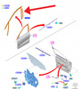 USZCZELKA SZYBY DRZWI PRAWY PRZÓD FORD KUGA 2020- 2639720 _ LV4B-S21510-DD