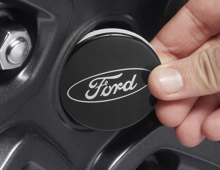 KAPSEL ŚRODKOWY DEKIEL FELGI FORD CZARNY 54MM. OE